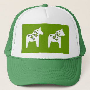 Lucky Horse Kleeblatt Hat Truckerkappe