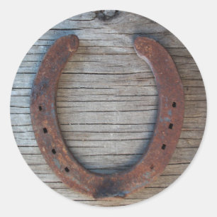 Lucky Horseshoe Stickers