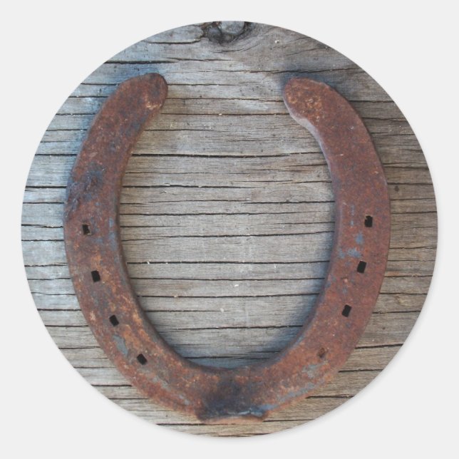 Lucky Horseshoe Stickers (Vorderseite)