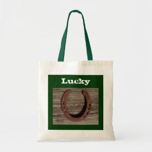 Lucky Horseshoe Tote Bag Tragetasche