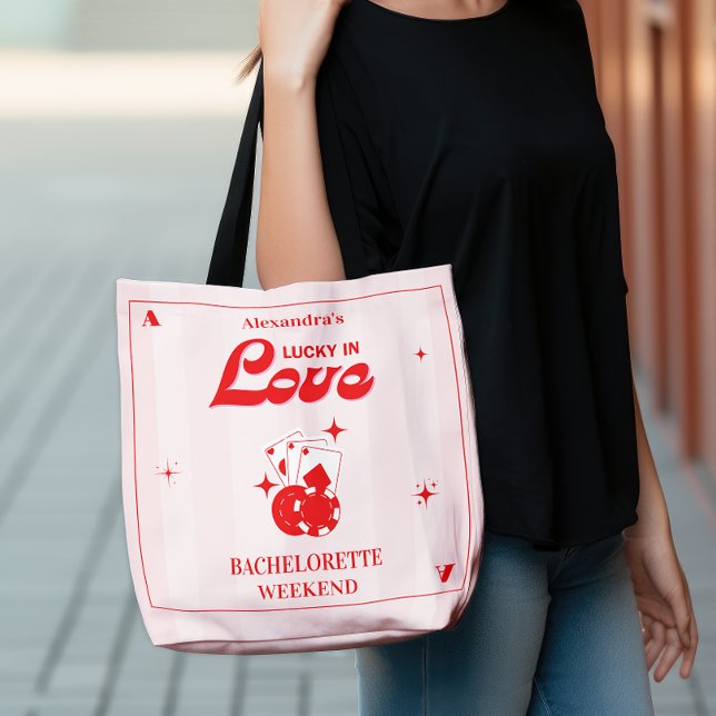 Lucky in der Liebe Bachelorette Wochenende Tasche (Von Creator hochgeladen)