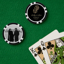 Lucky in der Liebe Gold Edition Casino Gastgeschen Pokerchips