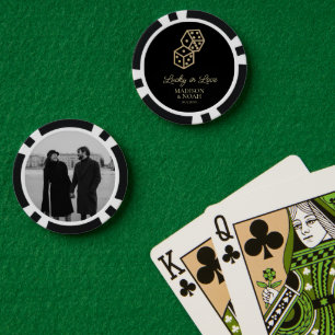 Lucky in der Liebe Gold Edition Casino Gastgeschen Pokerchips
