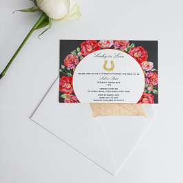 Lucky in Liebe Bridal Dusche Einladung