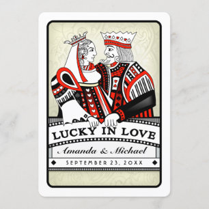 Lucky in Love - Ensemble avec - Faire-part de mari