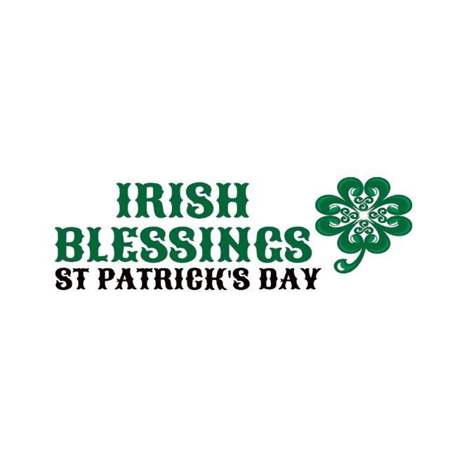 Lucky Irish Blessing Tasse (Von Creator hochgeladen)