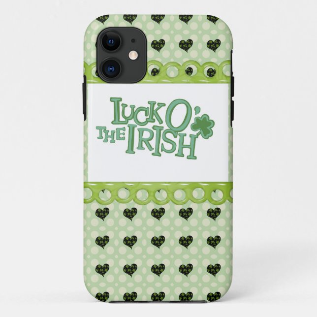 Lucky Irish iPhone Case (Rückseite)