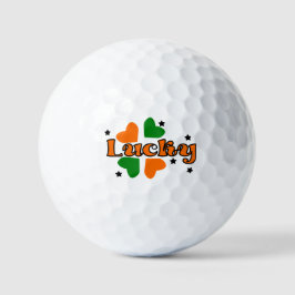 Lucky Irish Kleeblatt Golfball