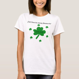 Lucky Irish Kleeblatts T - Shirt