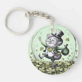 Lucky Irish Leprechaun Schlüsselanhänger