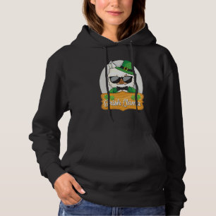 Lucky Irish Llama Kleeblatt St Patrick Day Animal  Hoodie