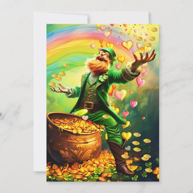 LUCKY IRISH SAVE THE DATE (Vorderseite)