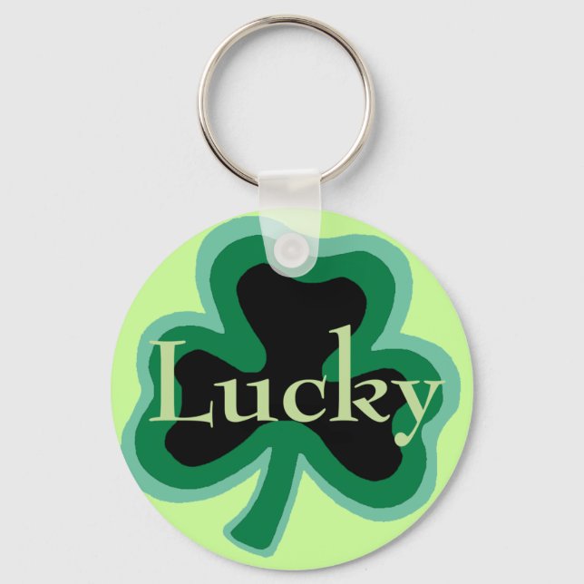 Lucky Irish Schlüsselanhänger (Vorderseite)
