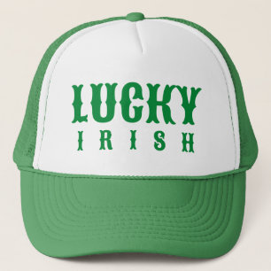 Lucky Irish St. Patric's Day Design Truckerkappe
