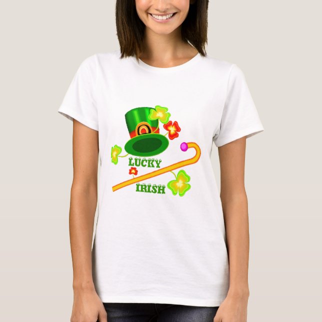 Lucky Irish T - Shirt (Vorderseite)