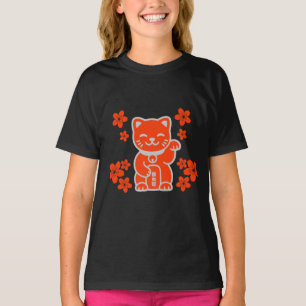 Lucky Japanisch Maneki-neko T-Shirt