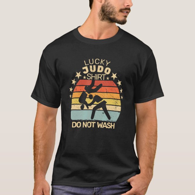 Lucky Judo für Judokas Judoist Judo Judo Kämpfer f T-Shirt (Vorderseite)