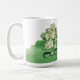 Lucky Kleeblatt Closing Wassercolor Kaffeetasse