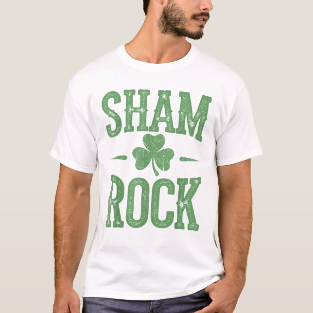 Lucky Kleeblatt Design für St. Patrick's Day T-Shirt (Vorderseite)