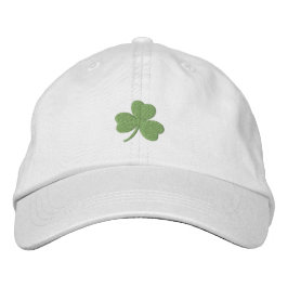 Lucky Kleeblatt Irish Green Bestickte Kappe