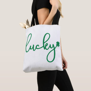 Lucky Kleeblatt Luck St. Patrick's Day Celebration Tasche