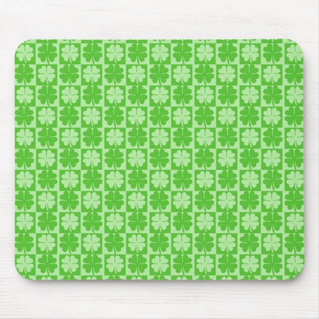 Lucky Kleeblatt Mousepad (Vorne)