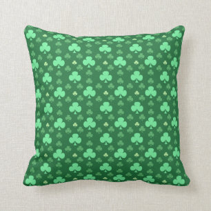 Lucky Kleeblatt Pattern Kissen