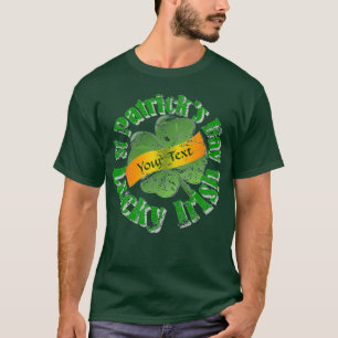 Lucky Kleeblatt personalisiert St Patrick's T-Shirt