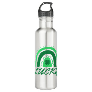 Lucky Kleeblatt Rainbow Edelstahlflasche