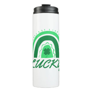 Lucky Kleeblatt Rainbow Thermosbecher