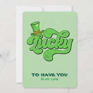 Lucky Kleeblatt St. Patrick's Day Party Einladung