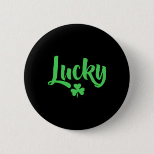 Lucky Kleeblatt St. Patricks Day St Pattys St Pad Button