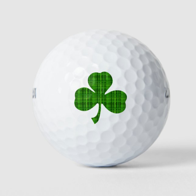 Lucky Kleeblatt Wilson Ultra 500 Distance Golf Bal Golfball (Vorderseite)