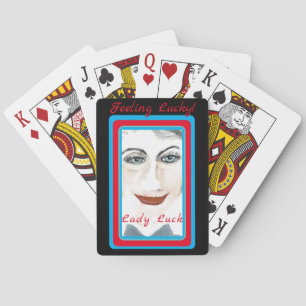 Lucky Lady Luck Fun und Laughs Spielkarten