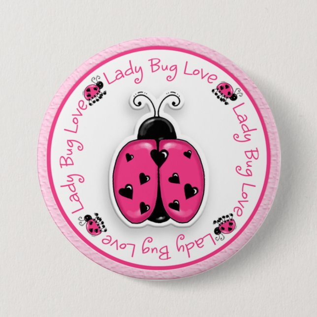 Lucky Ladybug - SRF Button (Vorderseite)