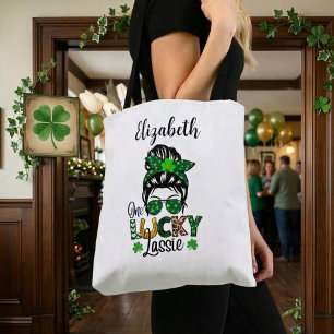 Lucky Lassie St. Paddy's Tote Bag Tasche