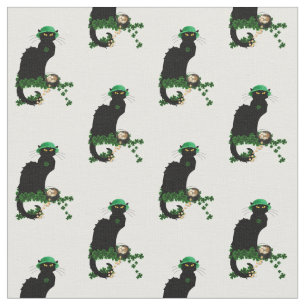 Lucky Le Chat Noir St. Patrick's Day Stoff