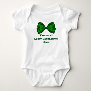 Lucky Leprechaun Baby Strampler