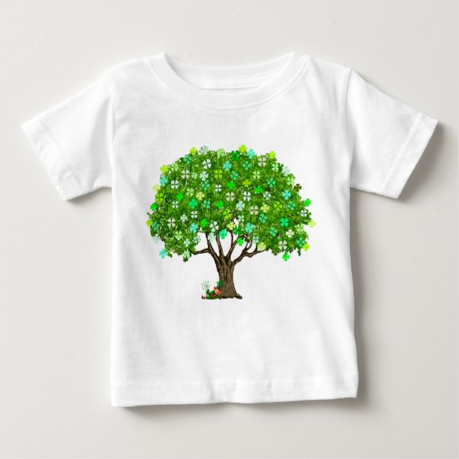 Lucky Leprechaun Baby T - Shirt (Vorderseite)