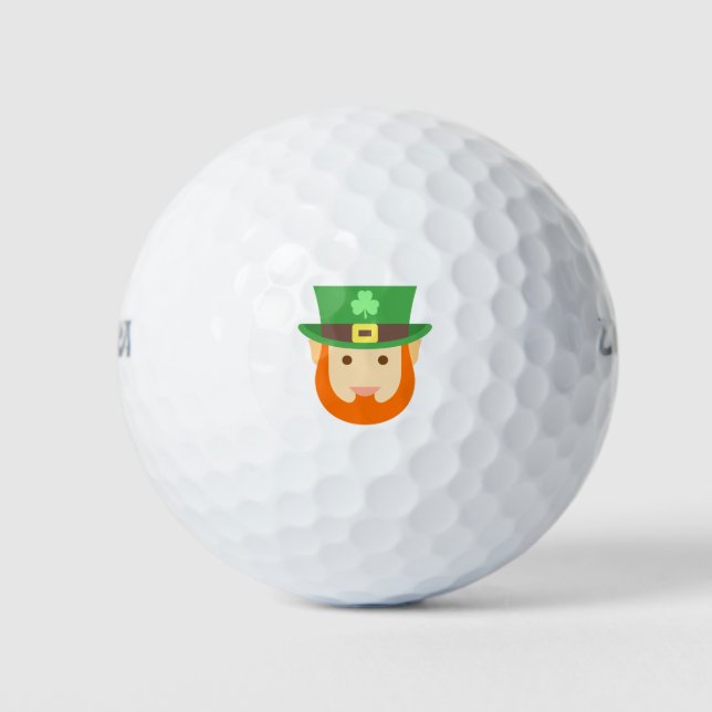 Lucky Leprechaun Golfball (Vorderseite)
