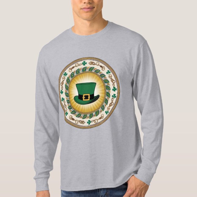 Lucky Leprechaun Hat - St. Patrick's Day T-Shirt (Vorderseite)