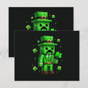 Lucky Leprechaun Lustiger St. Patrick's Day Videos Einladung