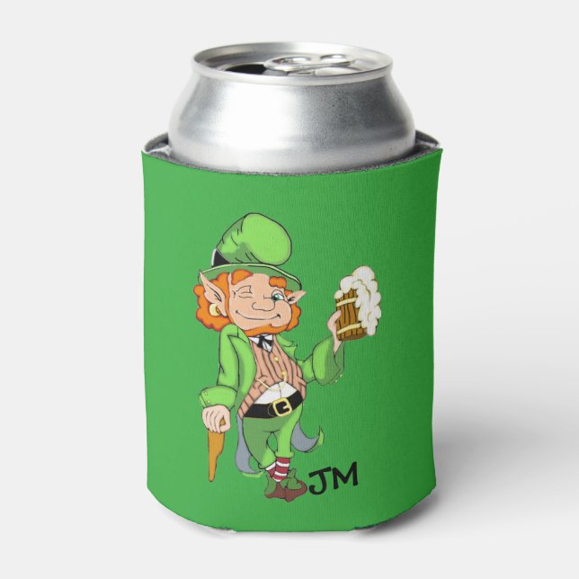Lucky Leprechaun Personalize Can Cooler Dosenkühler (Kanne Vorderseite)