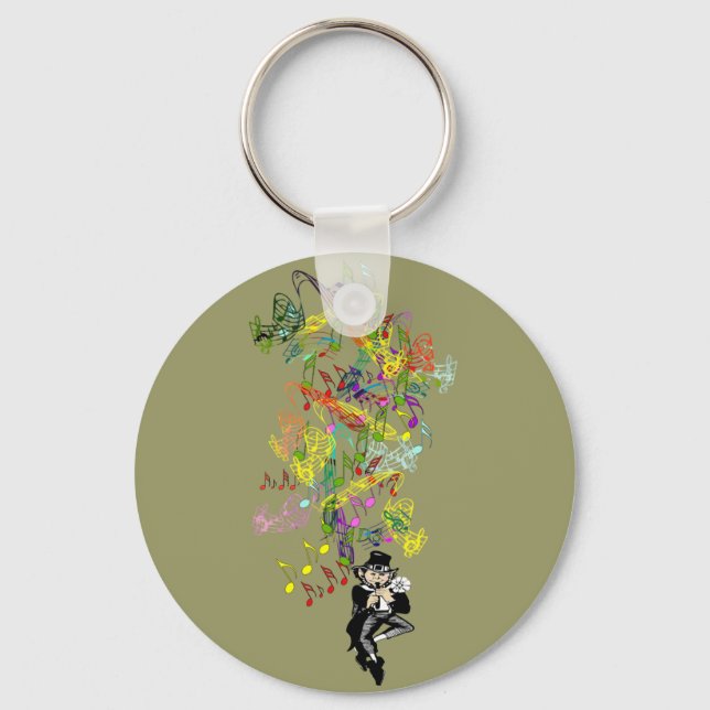 Lucky Leprechaun Schlüsselanhänger (Vorderseite)