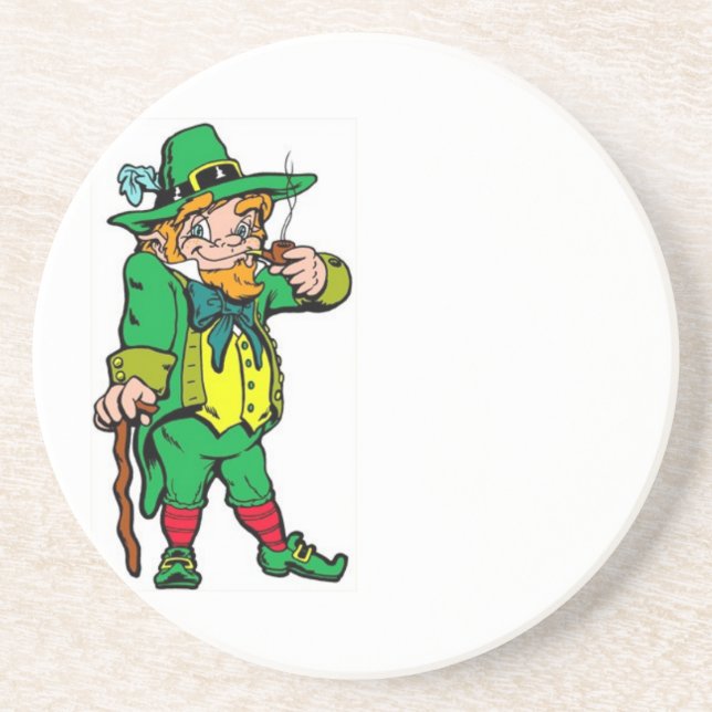 Lucky Leprechaun Untersetzer (Vorne)