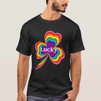 Lucky Leprechauns Rainbow Pride Saint Patrick s Da T-Shirt