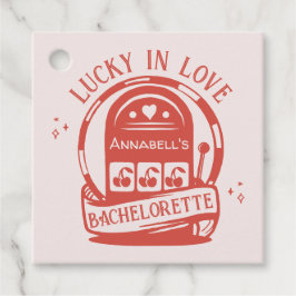 Lucky Liebe Casino Hand Drawn Vegas Bachelorette Geschenkanhänger
