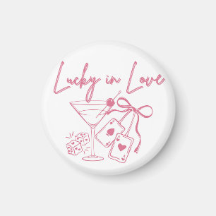 Lucky Liebe Vegas Casino Lugano Brautparty Magnet