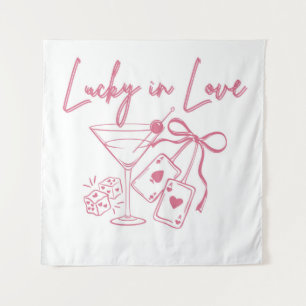 Lucky Liebe Vegas Casino Lugano Brautparty Wandteppich