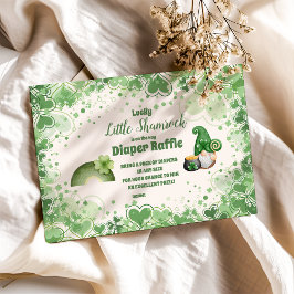 Lucky Little Kleeblatt Shower Diapper Raffle Begleitkarte